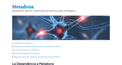 Desktop Screenshot of metadona.com